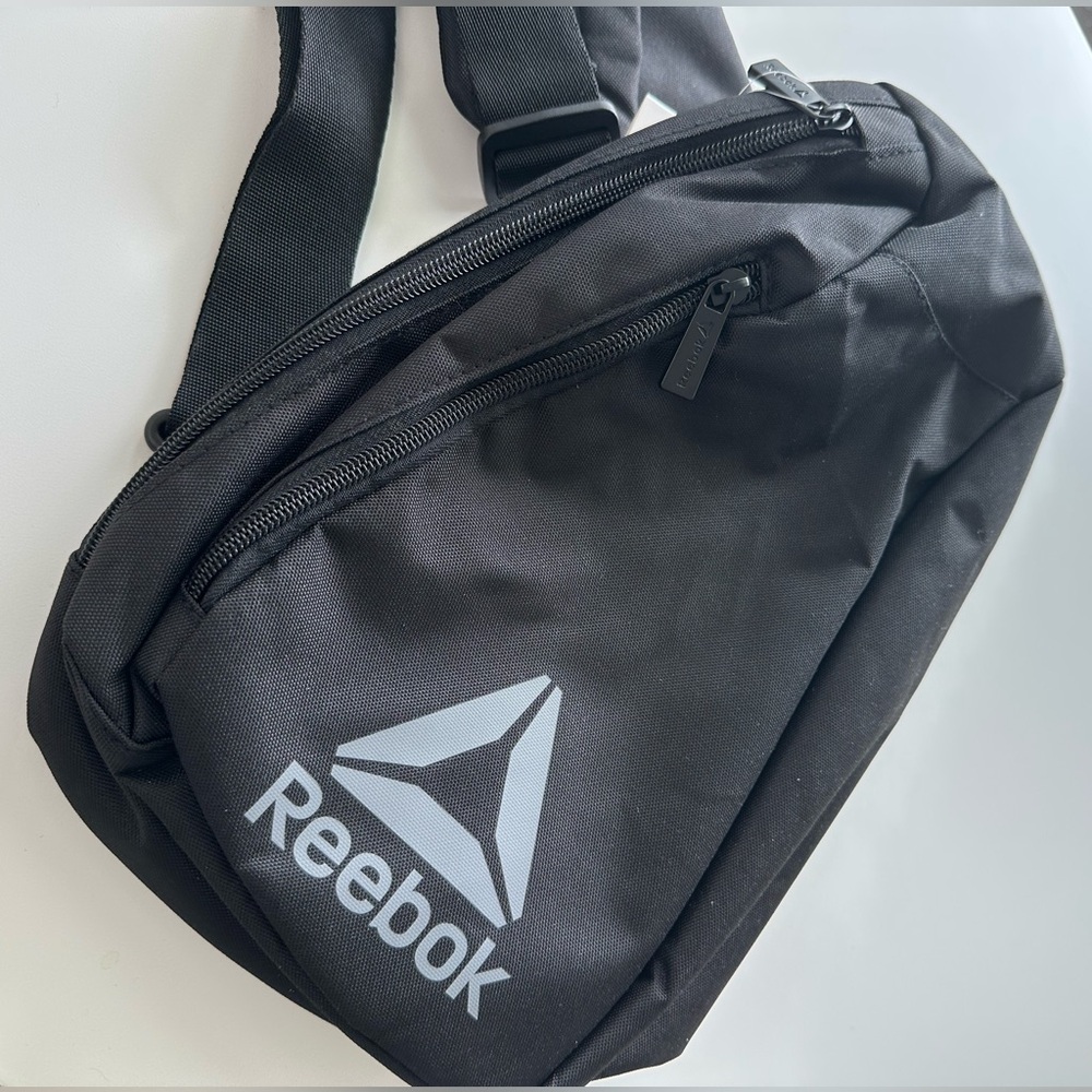 Reebok Black Crossbody Bag, Large